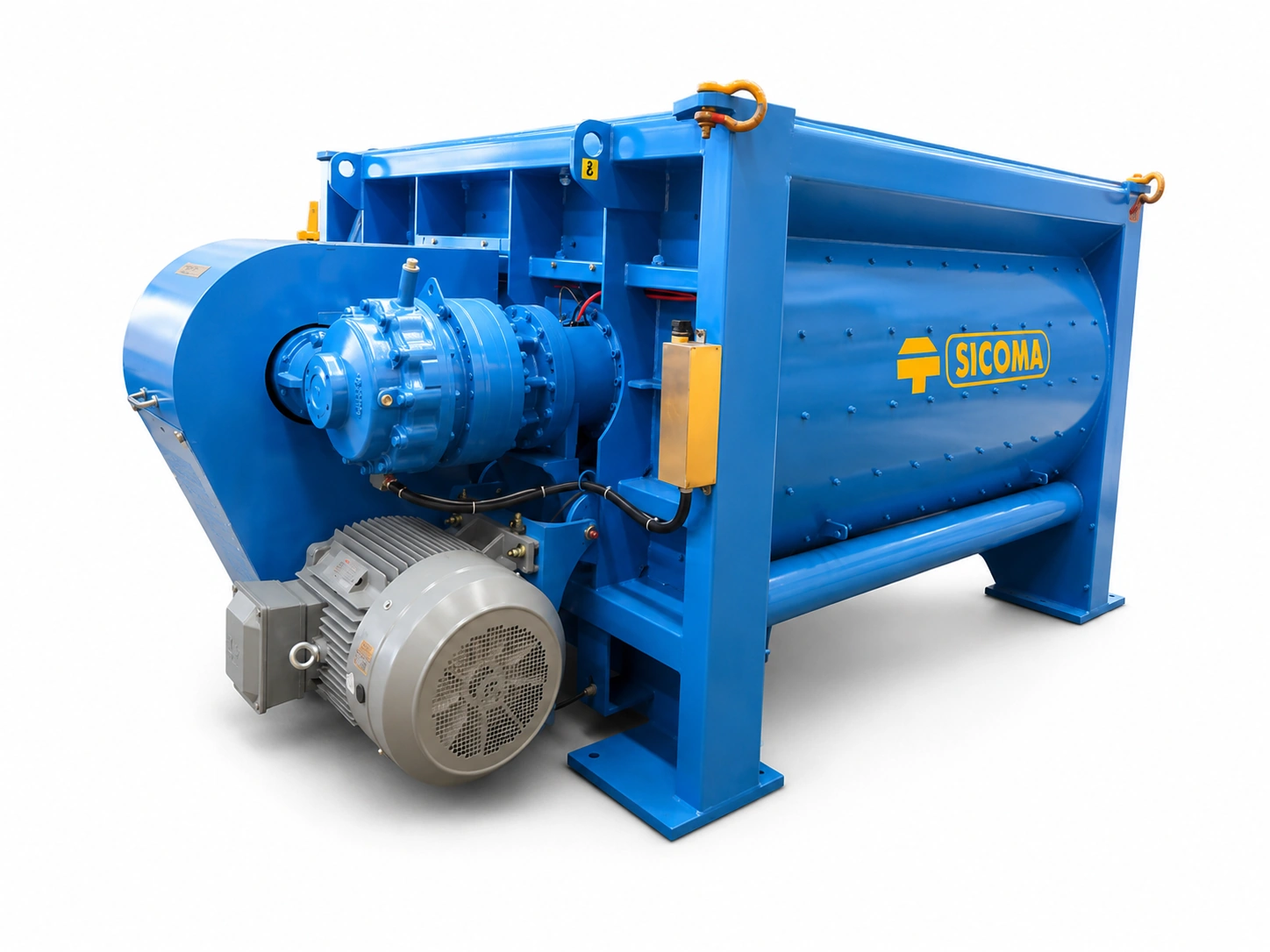 SICOMA Twin Shaft Concrete Mixer - 1500/2250 - 2000/3000 - 3000/4500 - 3500/5300