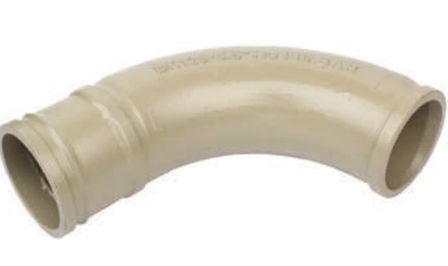 ELBOW - DN125*R275*90°+100mm